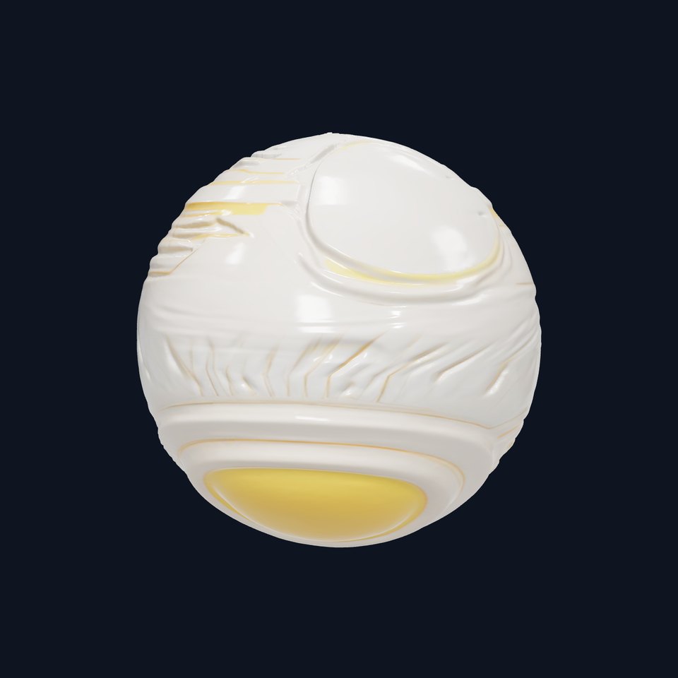 Futuristic SciFi Panel HQ PBR Textures Set