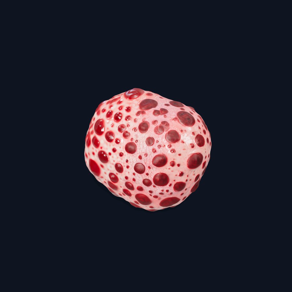Textured Red Sphere model pack