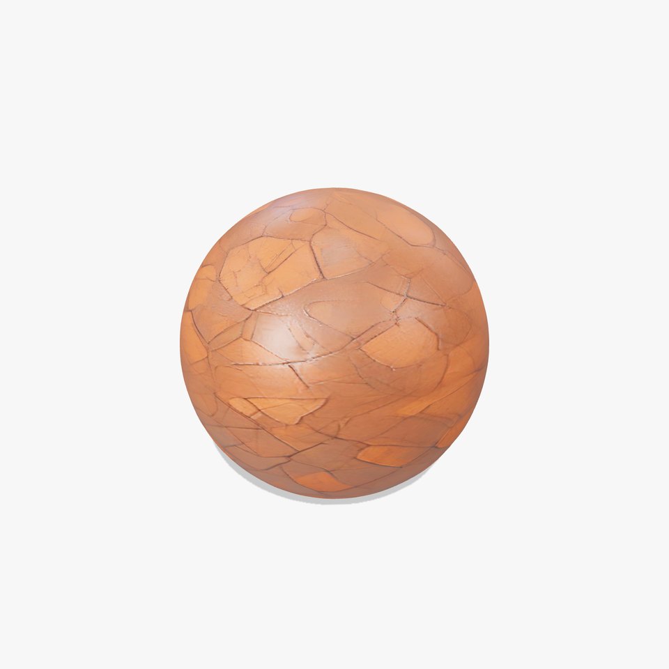 HQ PBR Textures Set Metallic Copper Mosaic