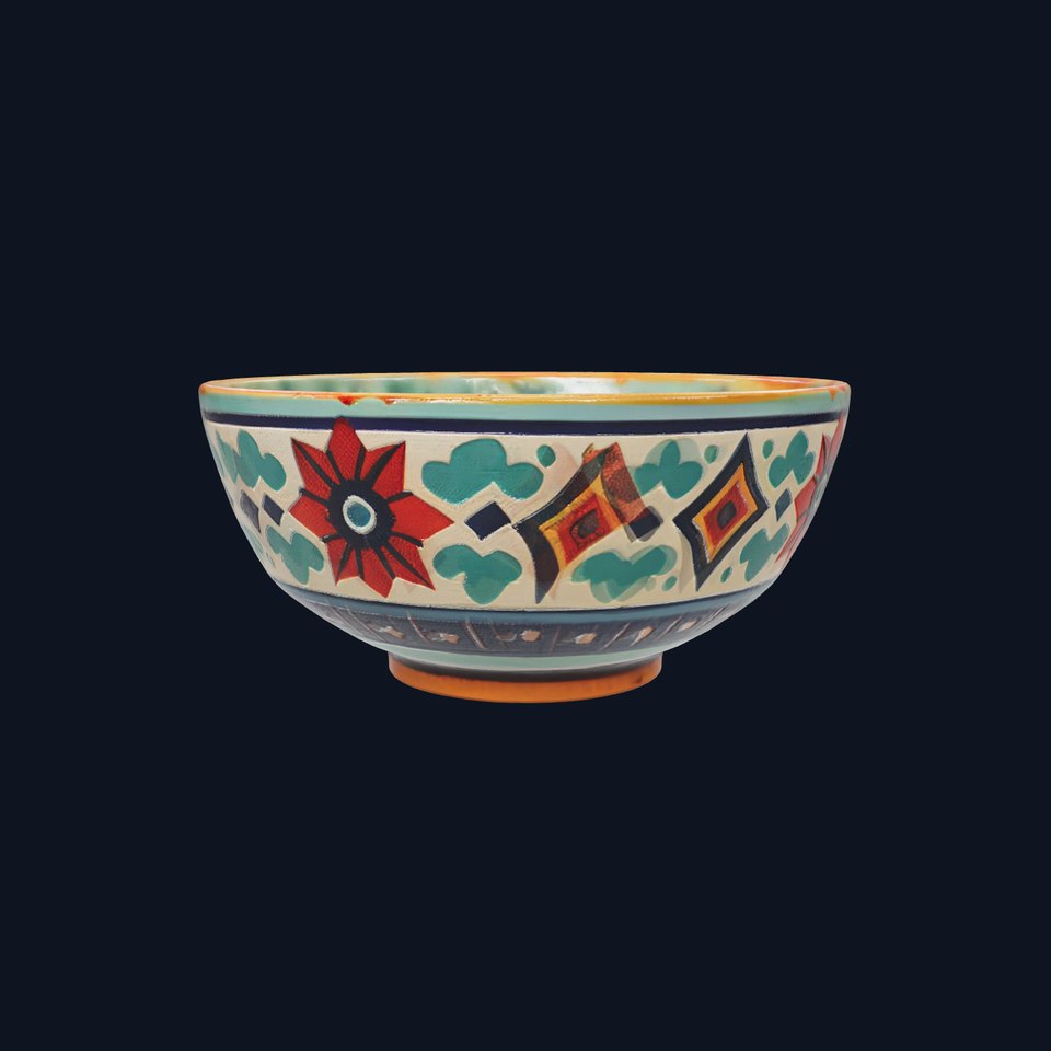 Colorful Ceramic Bowl model pack