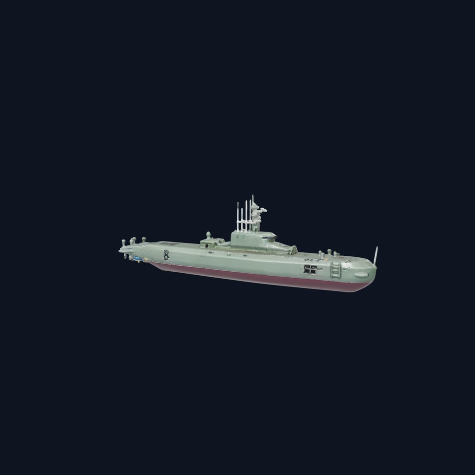 Stealth Submarine model pack