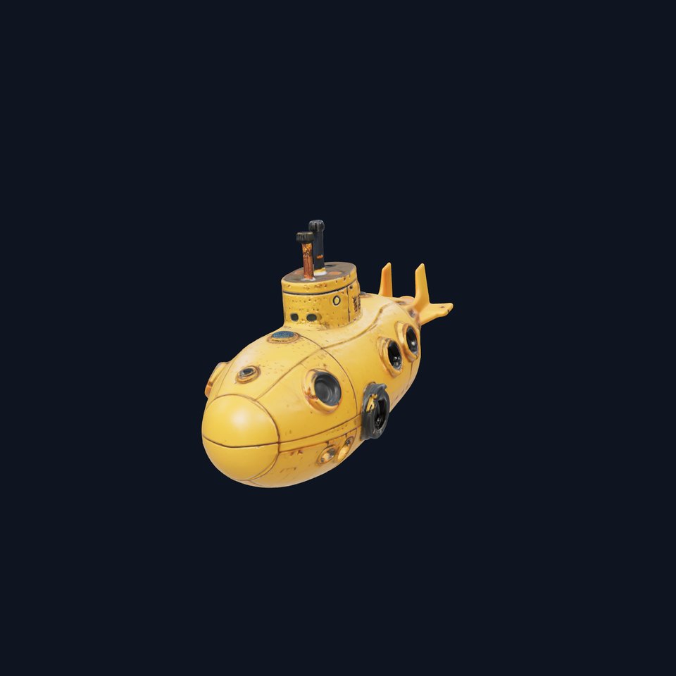 Yellow Submarine model pack