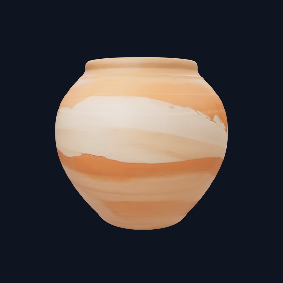 Terracotta Vintage Vase model pack