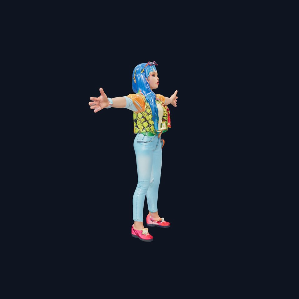 Colorful Fashion Outfit model pack