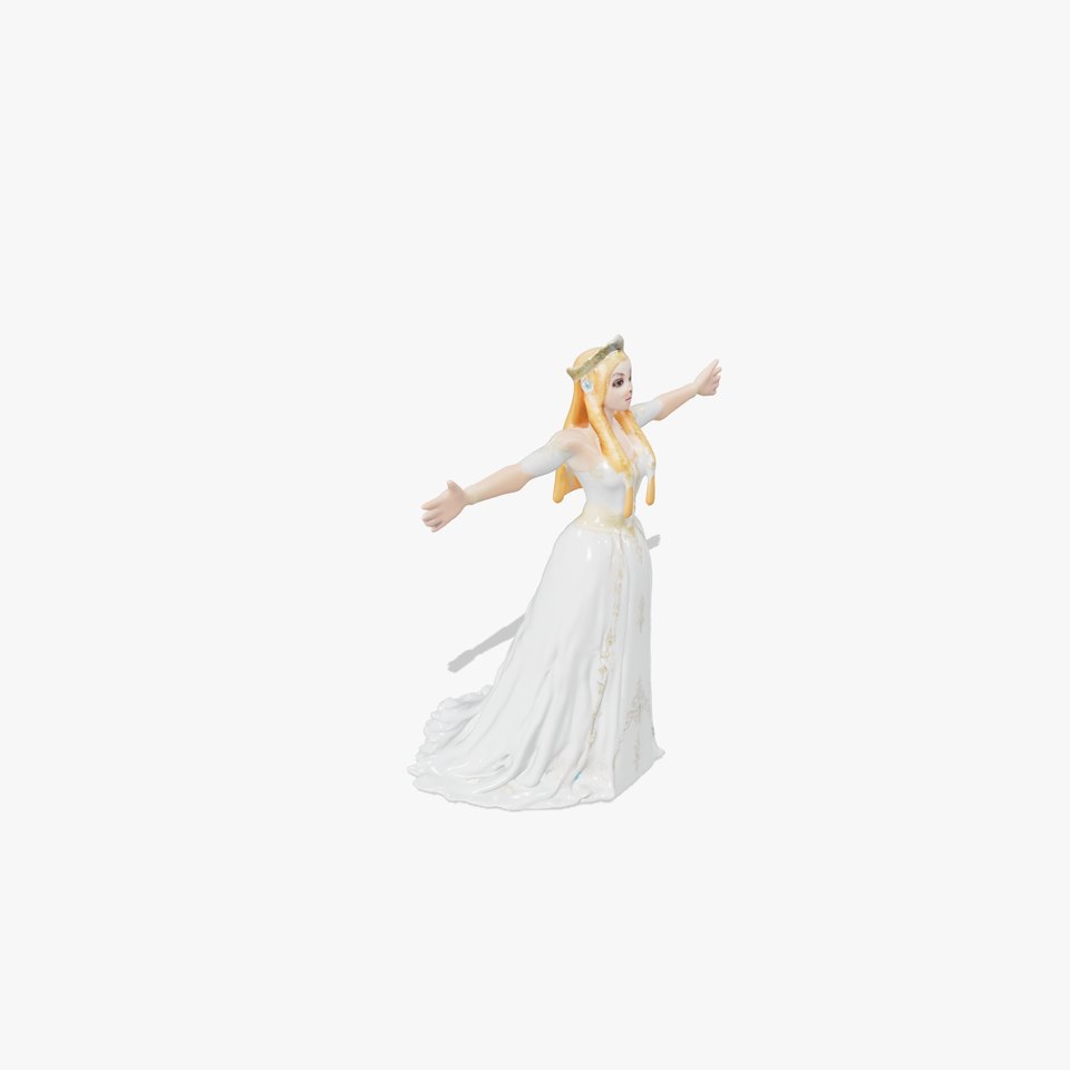 Regal Queen Figurine model pack