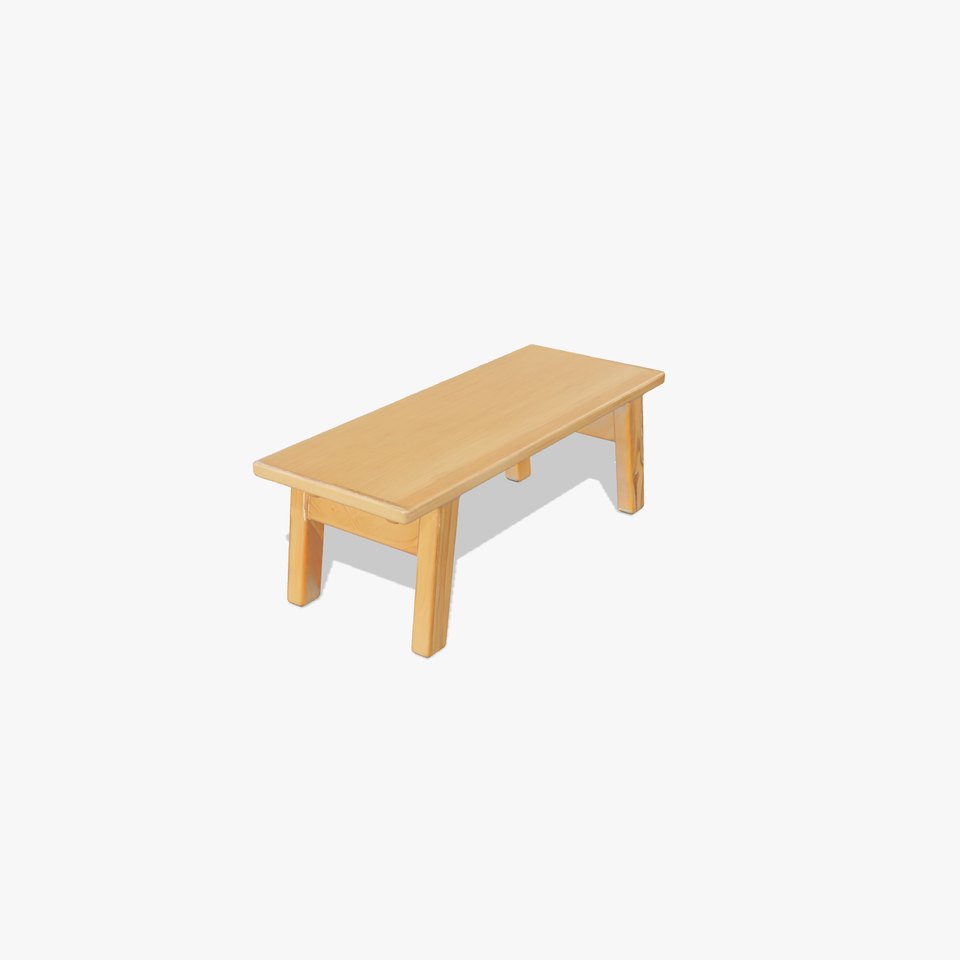Natural Oak Table model pack