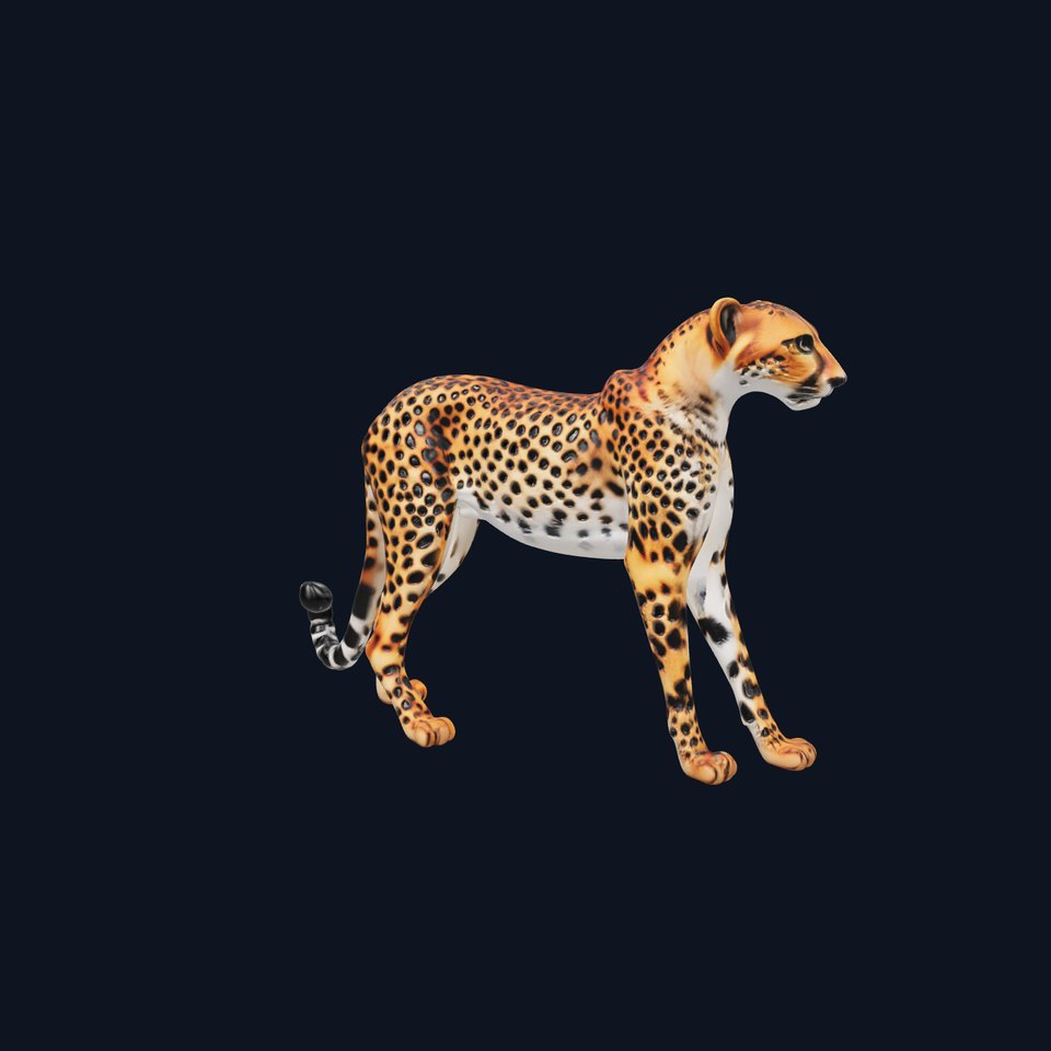 Majestic Cheetah model pack