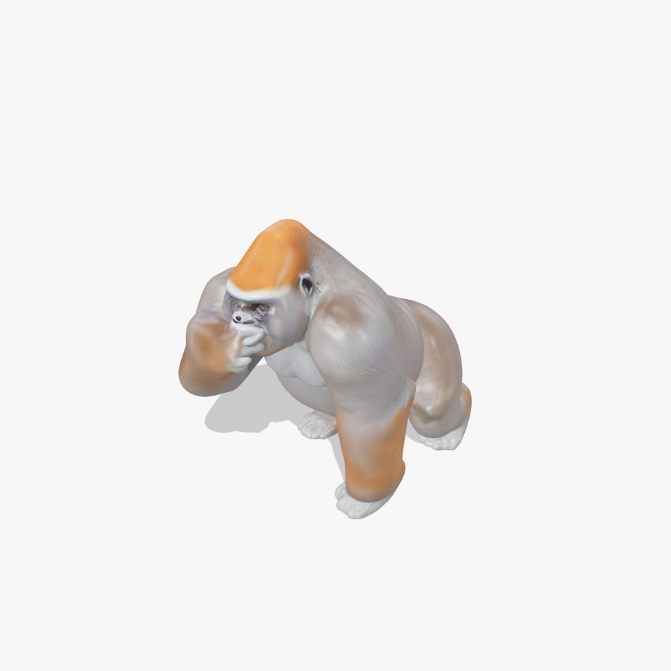 Realistic Gorilla model pack