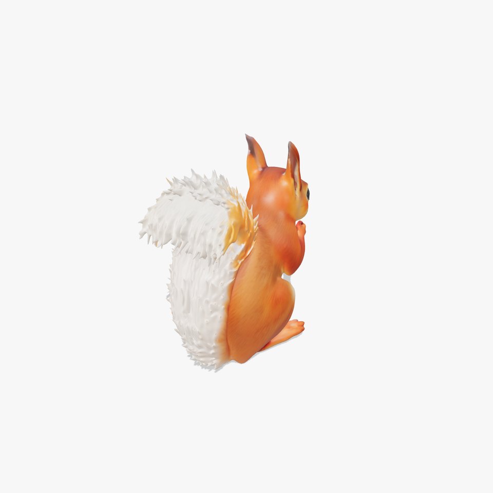 Charming Squirrel model pack