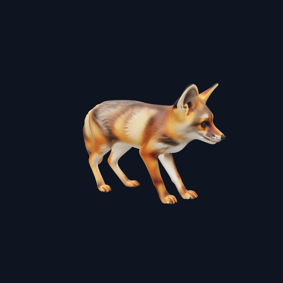 Fennec Fox Realistic model pack