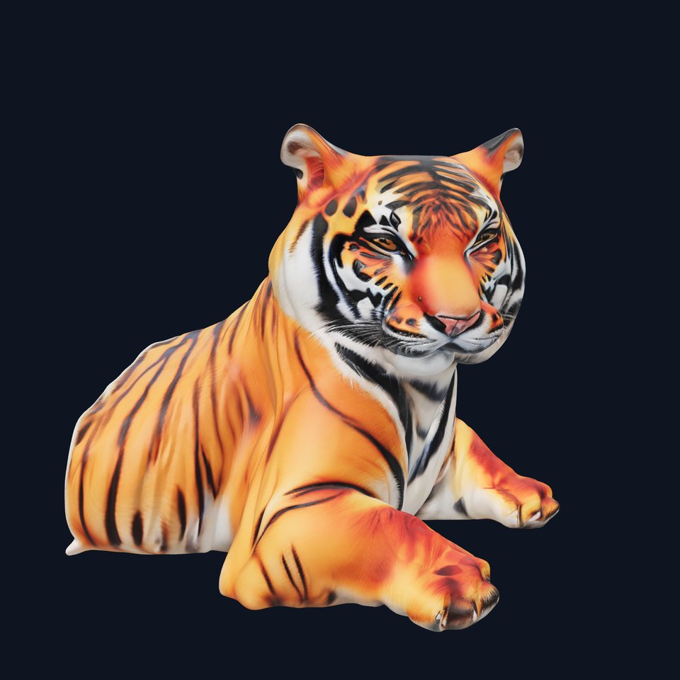 Majestic Tiger Pose model pack