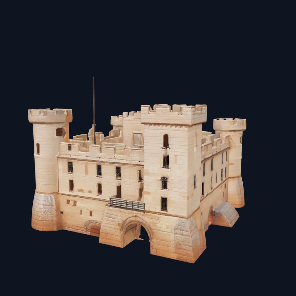 Medieval Stone Castle model pack