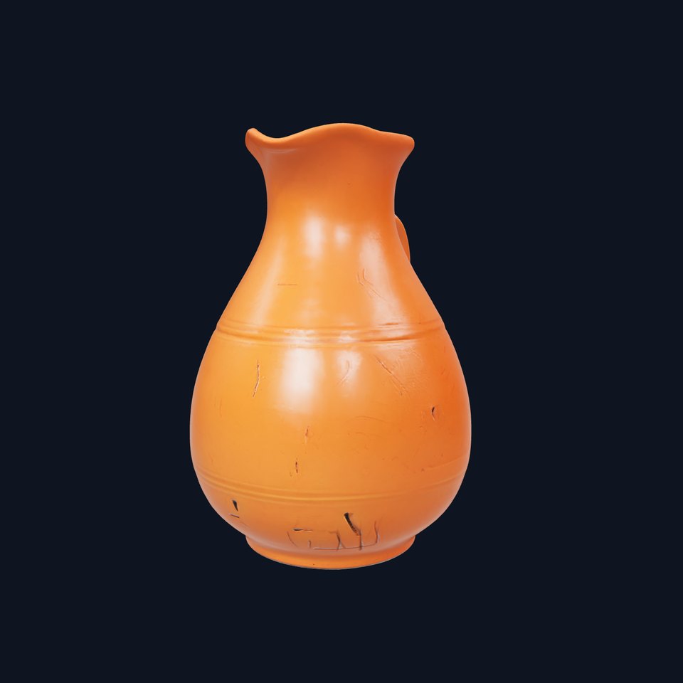 Rustic Clay Pitcher model pack