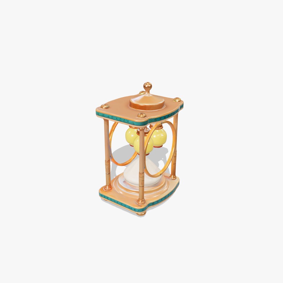 Golden Sand Timer model pack