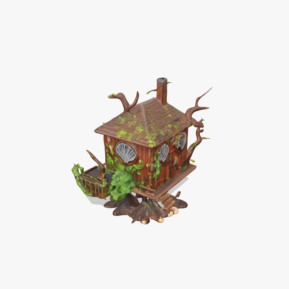 Enchanted Treehouse model pack