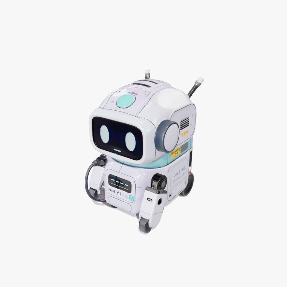 Lilac Service Robot model pack