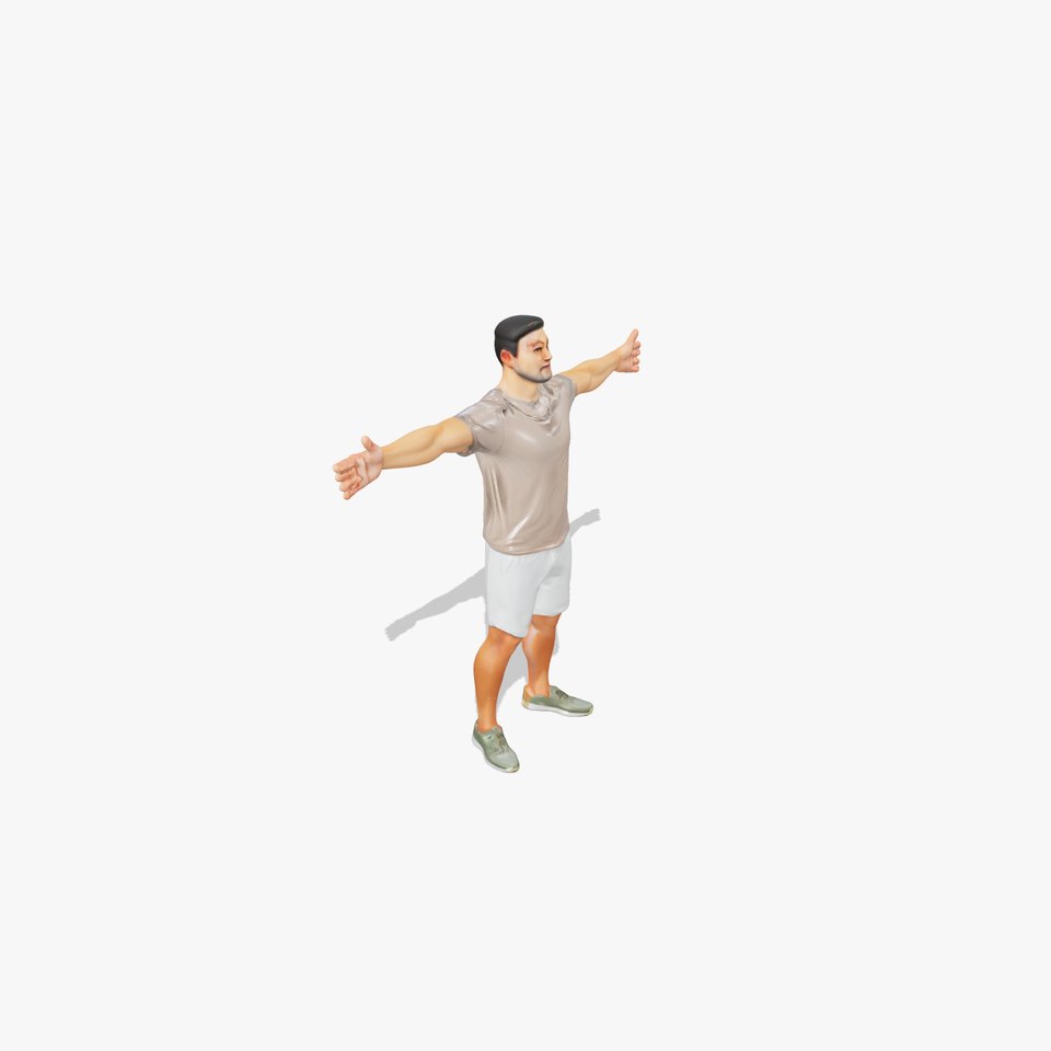 Casual Athletic Man model pack