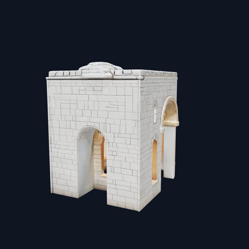 Medieval Stone Tower model pack