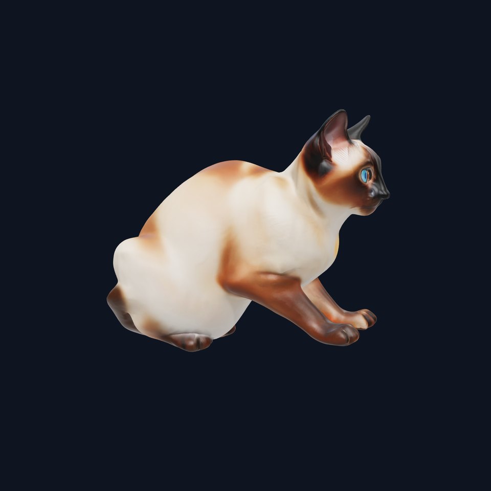 Siamese Cat Animation model pack