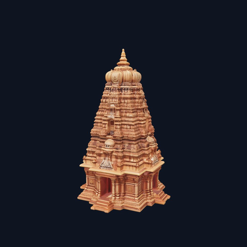 Ornate Temple Structure model pack