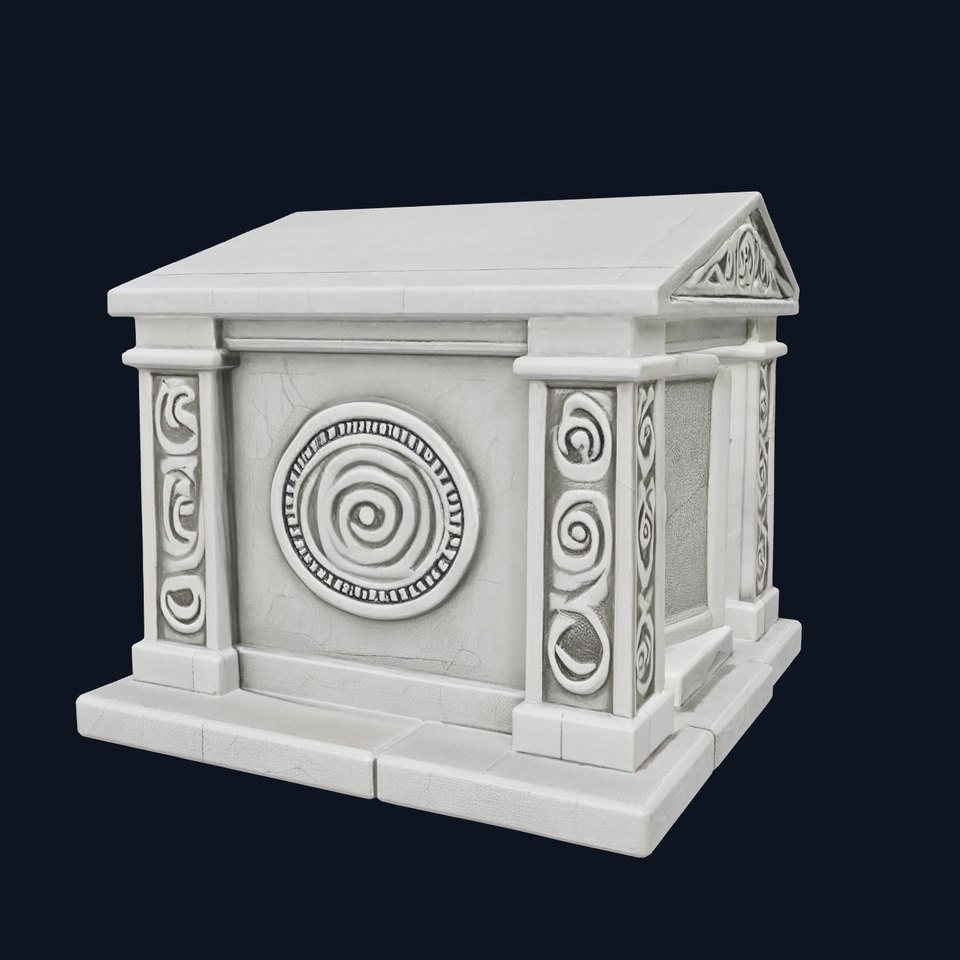 Ancient Stone Temple model pack