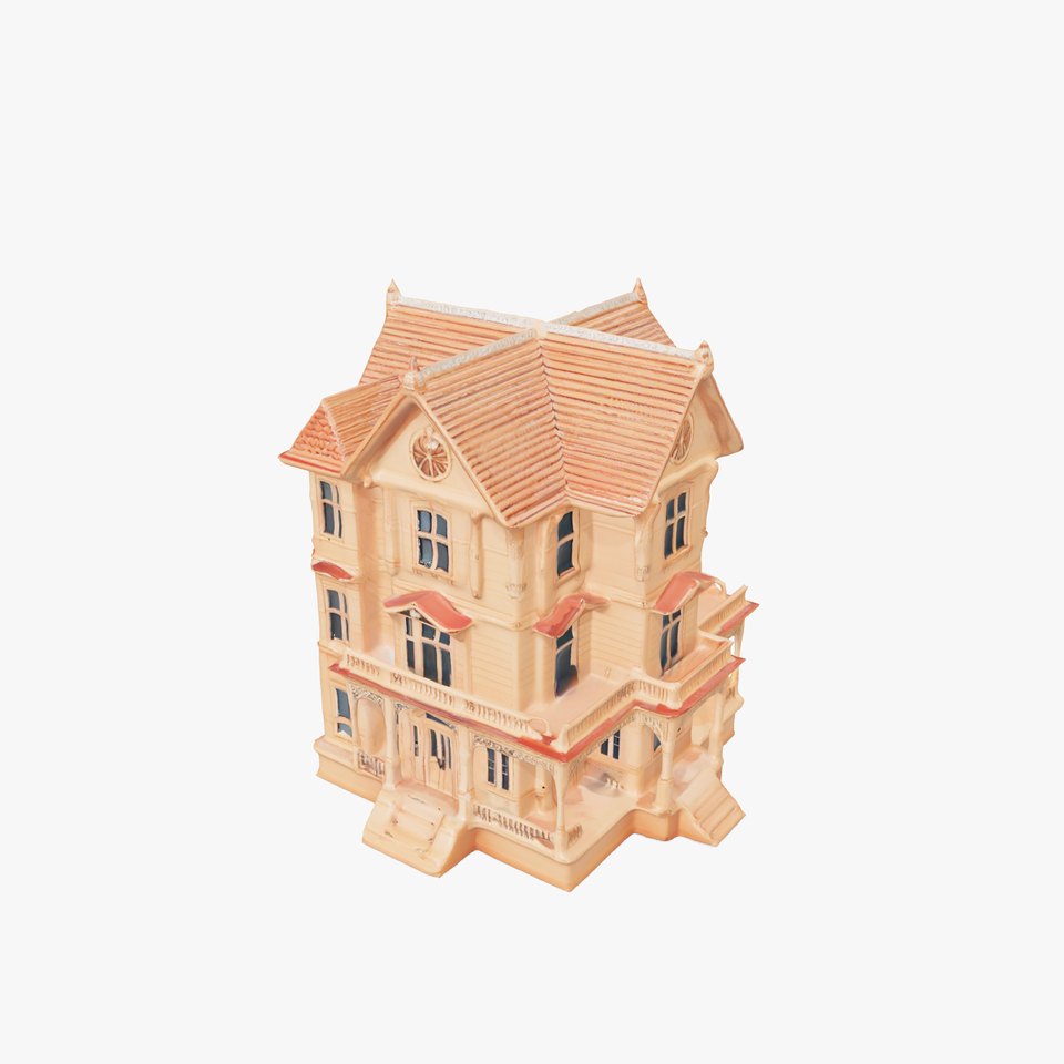 Victorian Peach House model pack