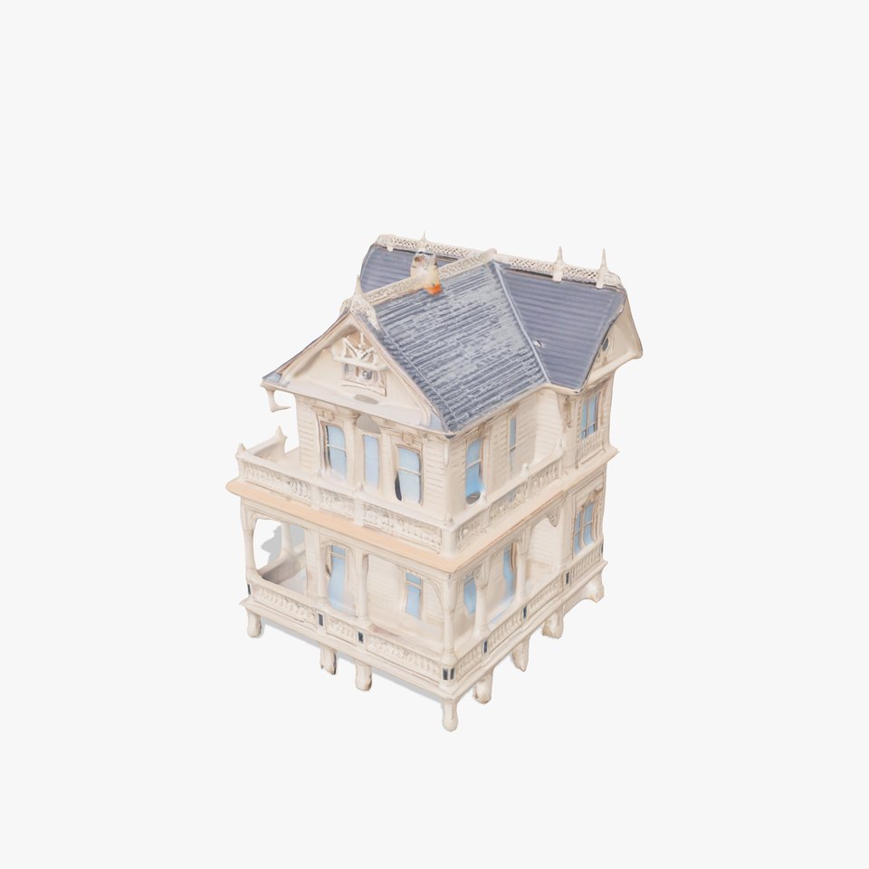 Victorian Vintage Mansion model pack