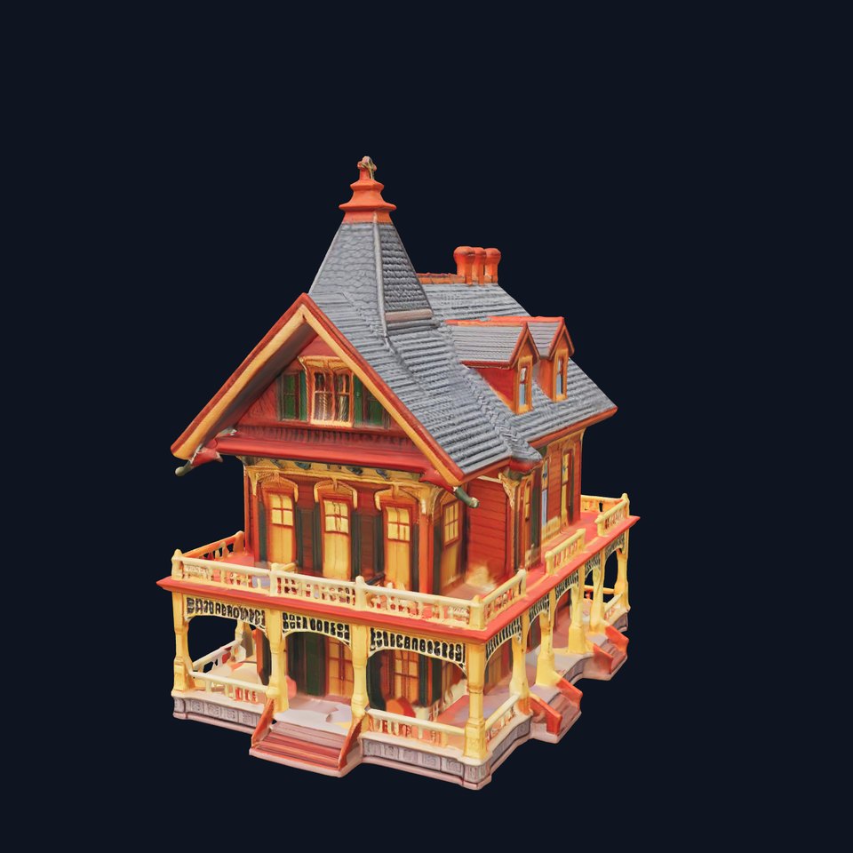 Victorian Mansion model pack
