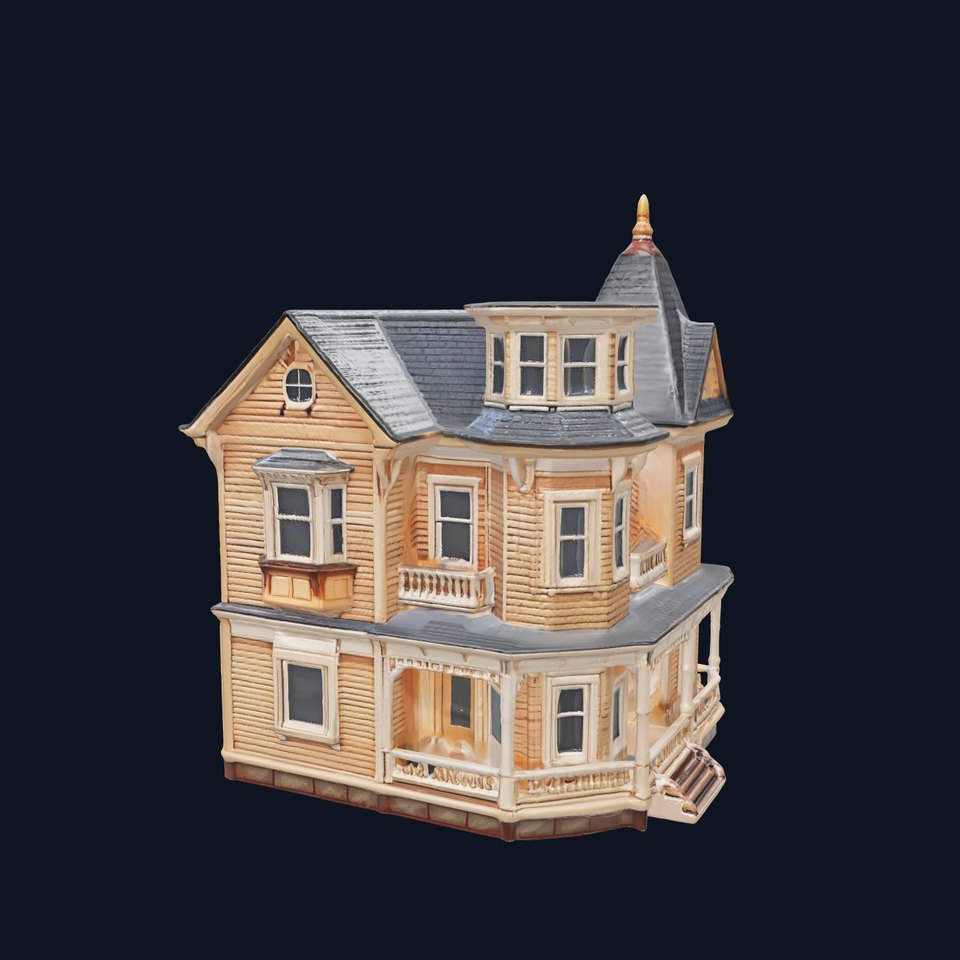 Victorian Wooden House model pack