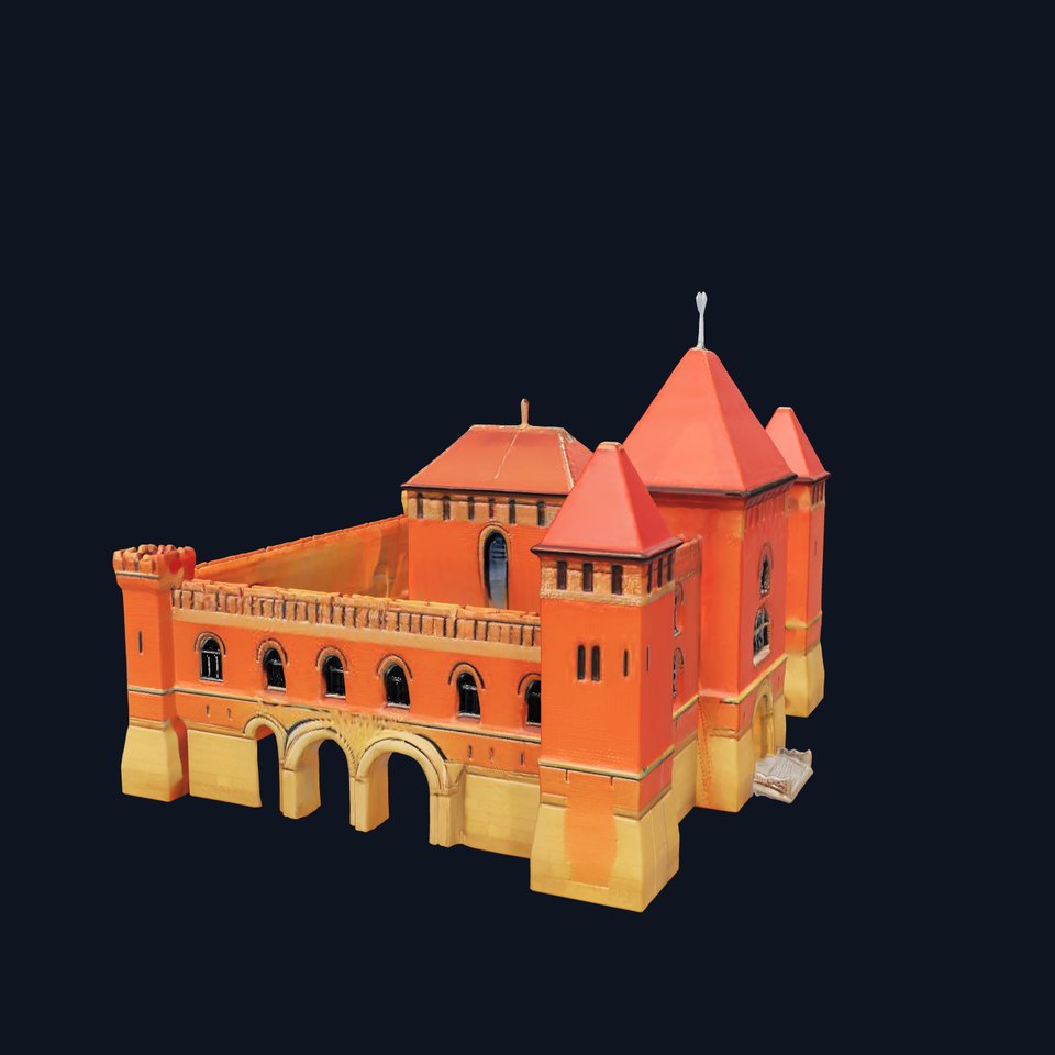 Red Brick Castle model pack