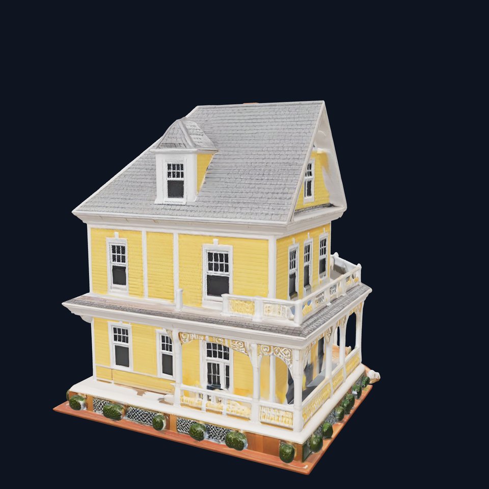 Victorian Yellow House model pack