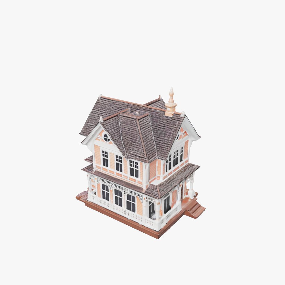 Victorian Peach House model pack