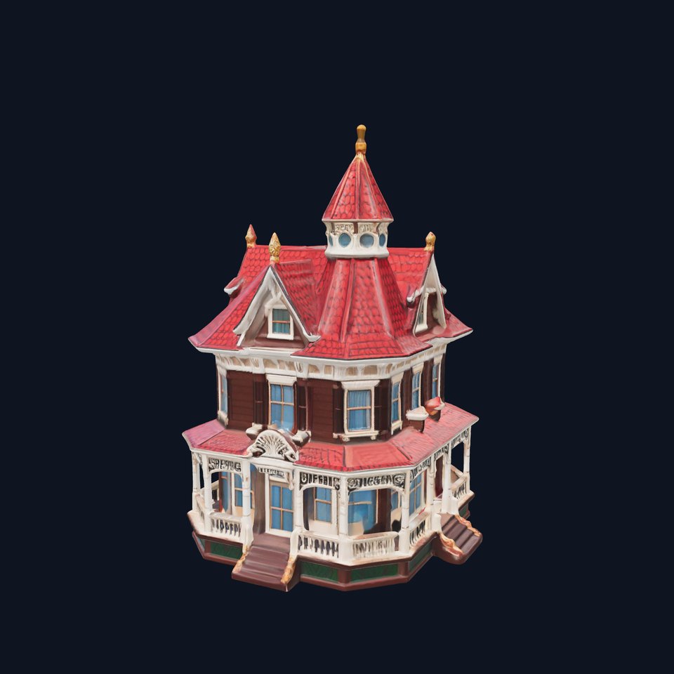 Victorian House model pack