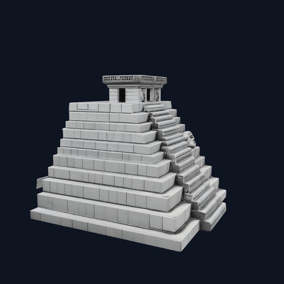 Ancient Stone Pyramid model pack