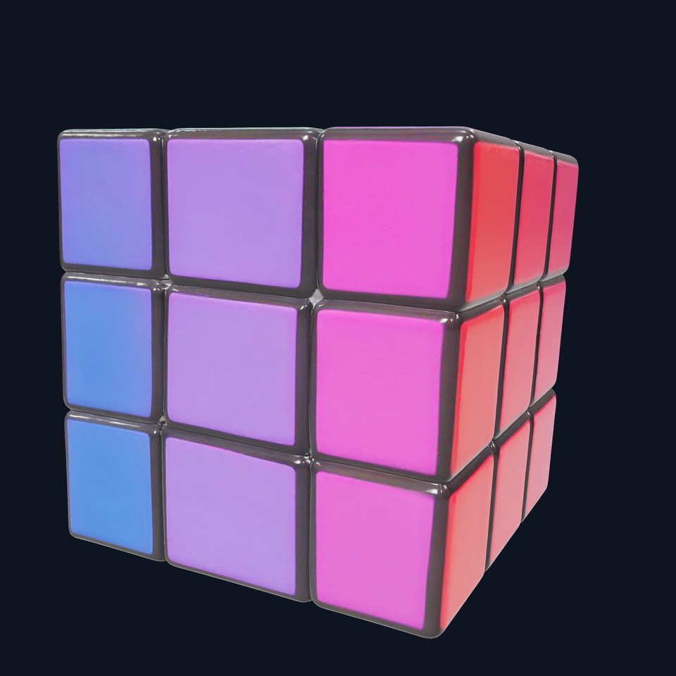 Classic Puzzle Cube model pack
