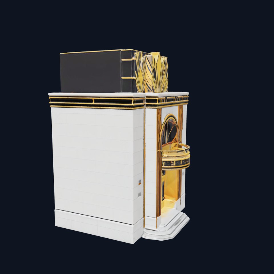 Art Deco Entrance model pack