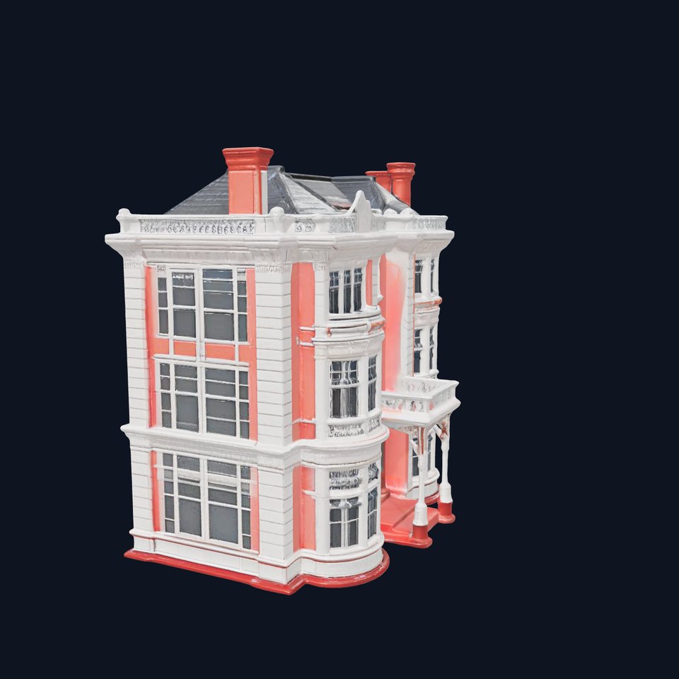 Victorian Pink Mansion model pack