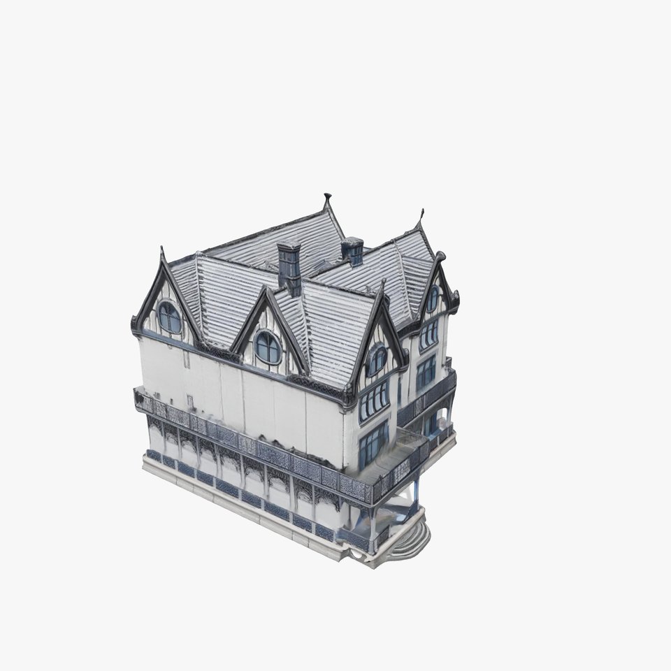 Gothic Mansion model pack