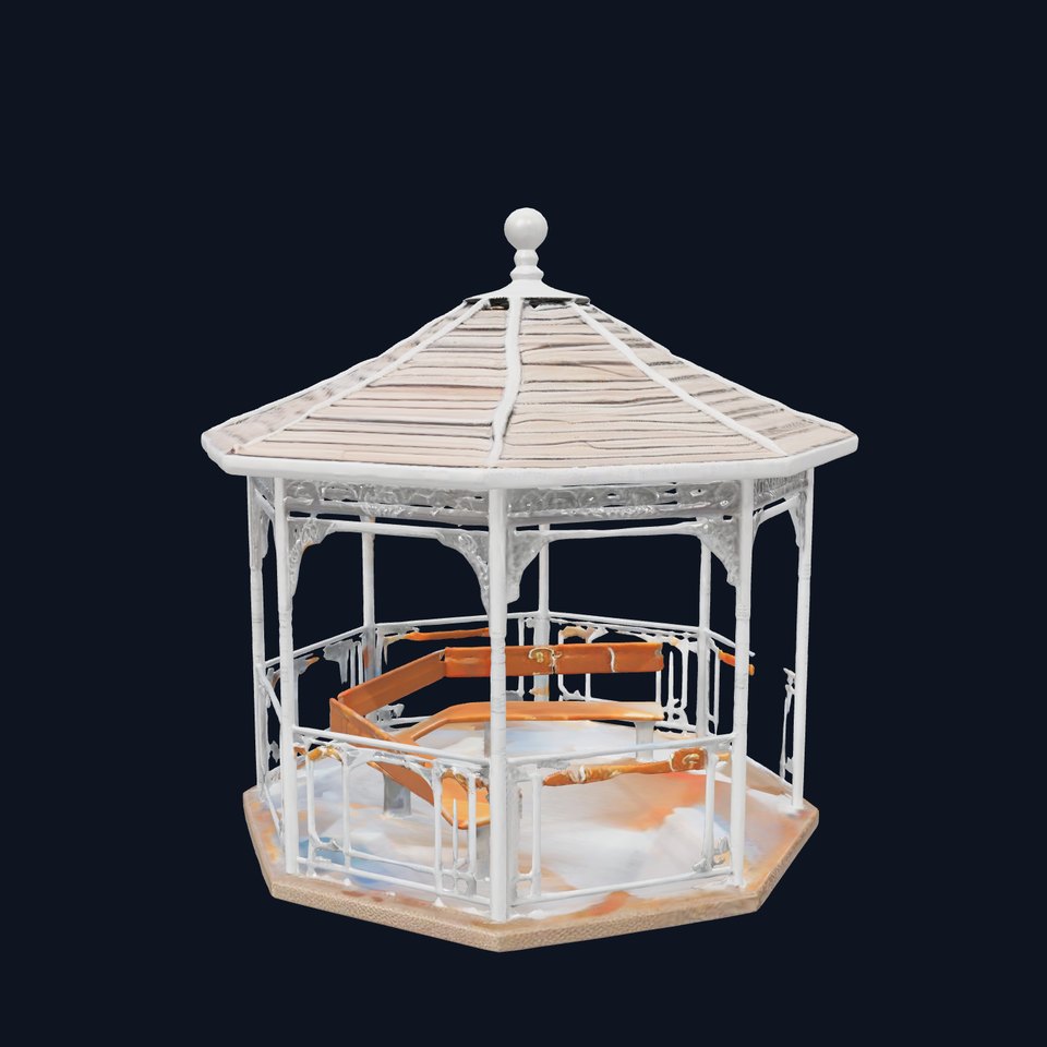 Elegant Gazebo model pack