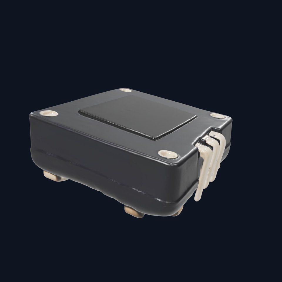 Black Microchip model pack