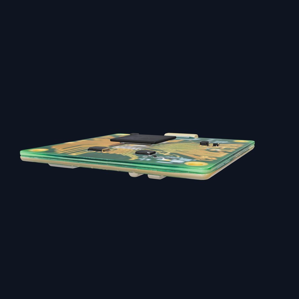 Green Circuit Board model pack