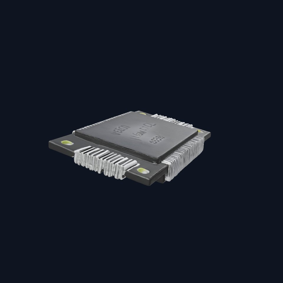 Silver Microchip model pack