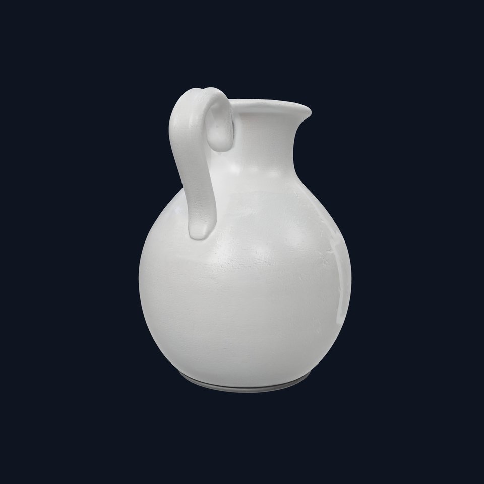 Gray Ceramic Jug model pack