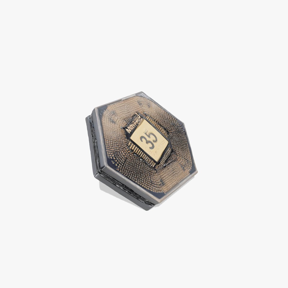 Gold Hexagon Chip model pack