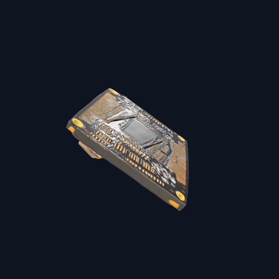 Gold Circuit Board model pack