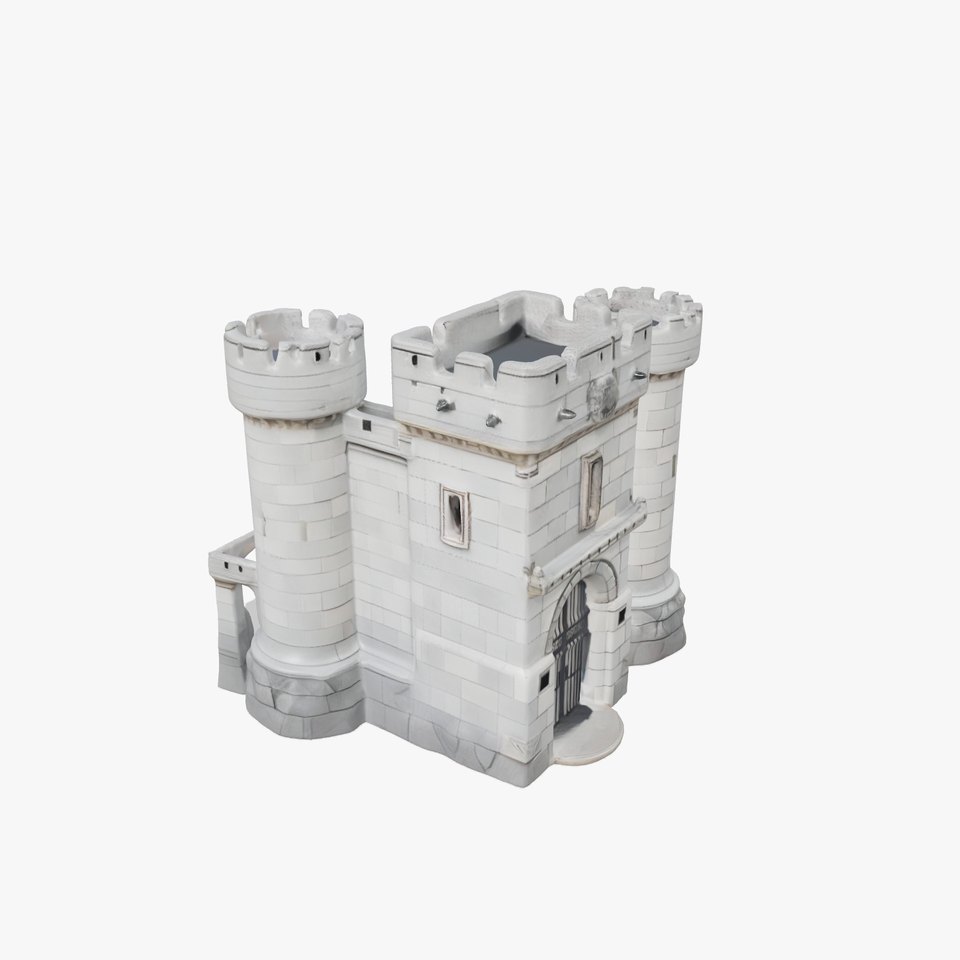 Medieval Stone Fortress model pack