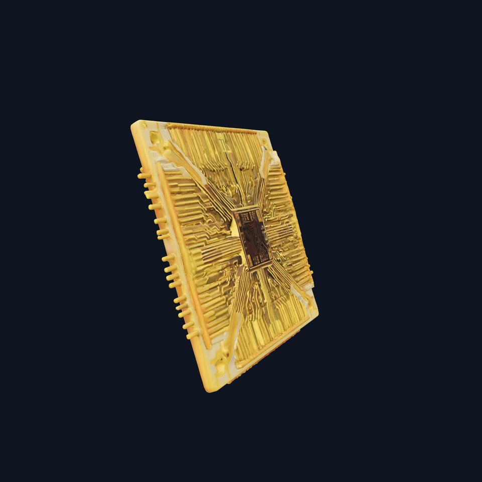 Golden Circuit Board model pack