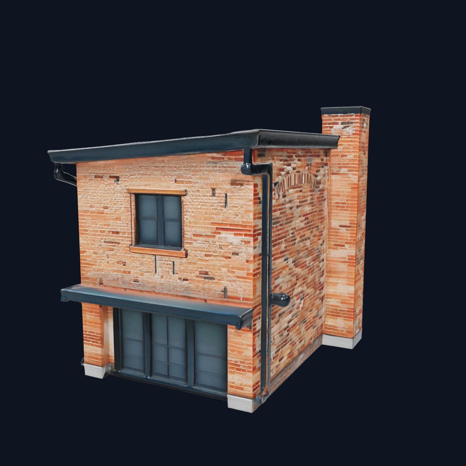 Red Brick House model pack