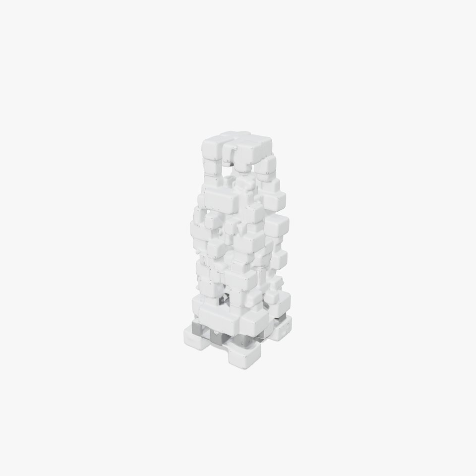 Modern Cubic Tower model pack