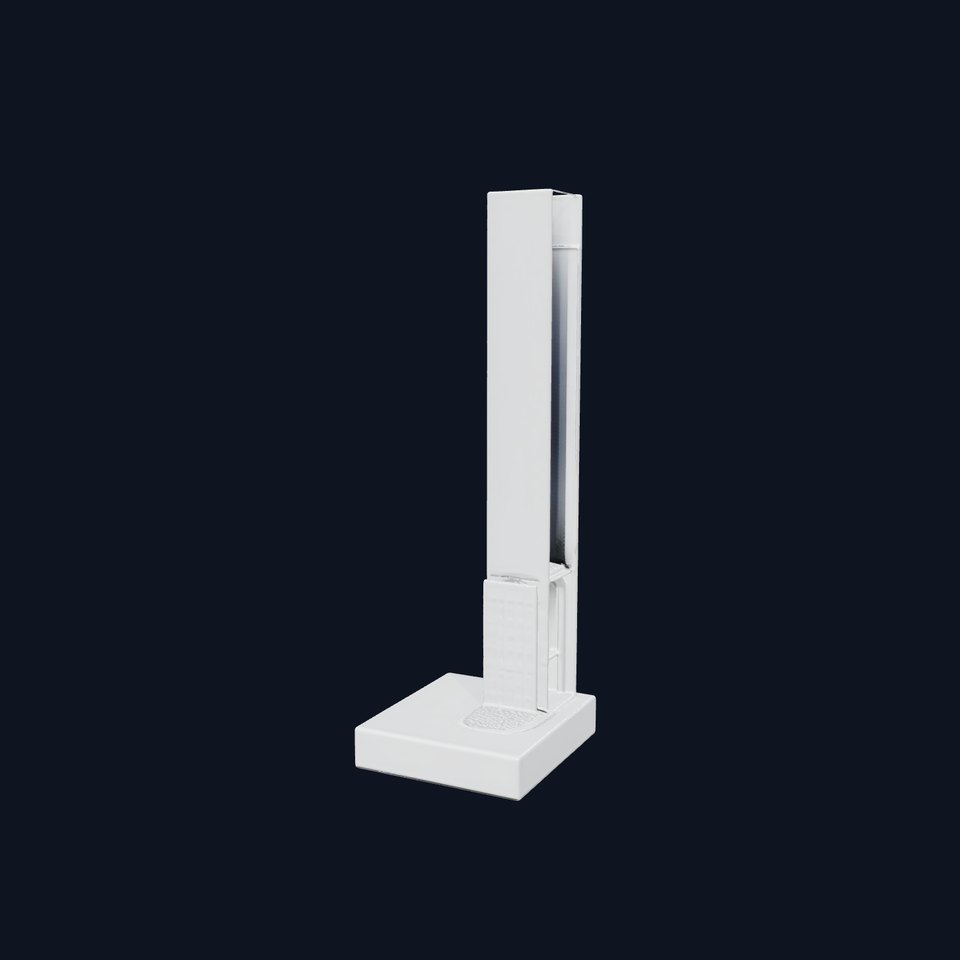 Sleek Waterfall Tower model pack
